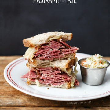 Grilled Hot Pastrami Sandwich - Taste Of The Frontier