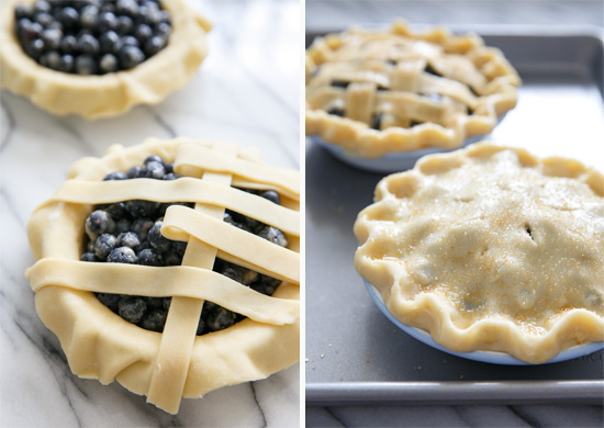 Fresh Blueberry Pie from www.loveandoliveoil.com