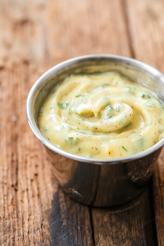 Herb & Brown Butter Homemade Mayonnaise