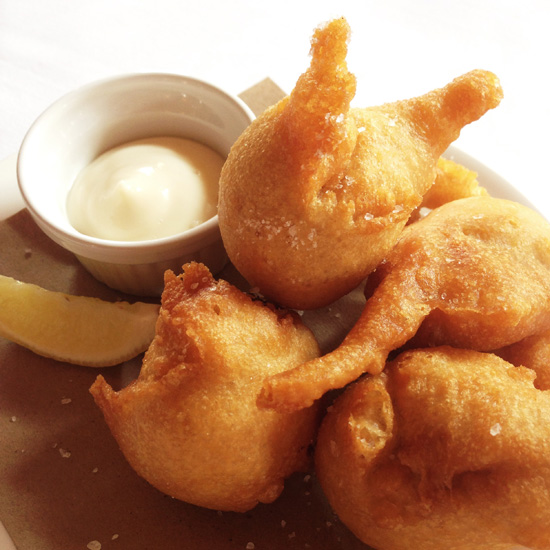 Blue Crab Beignets from La Petite Grocery in New Orleans