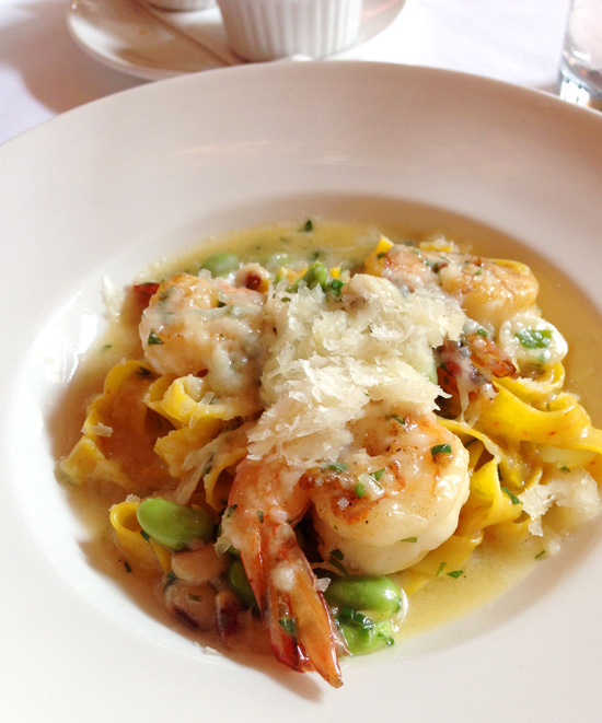 Gulf Shrimp Pasta from La Petite Grocery in New Orleans