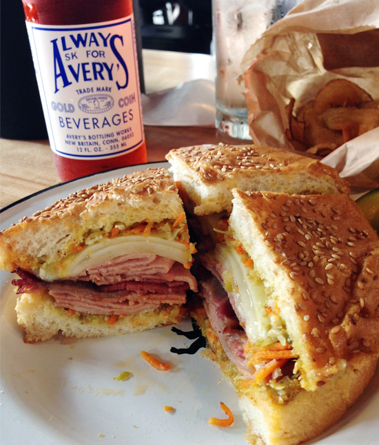 Classic Muffaletta at Cochon Butcher in New Orleans