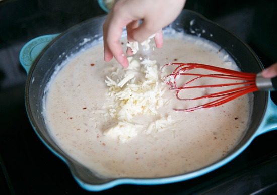 Five Cheese Skillet Mac and Cheese