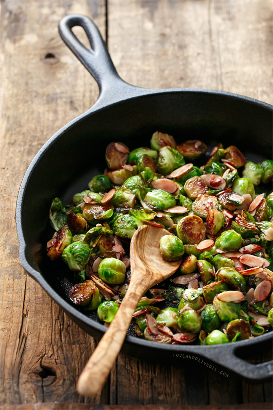 Tart Cherry-Glazed Brussels Sprouts