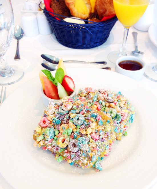 Carnival Foodie Cruise - Fruit Loops French Toast