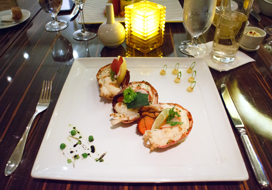 Carnival Foodie Cruise - Broiled Lobster @ Fahrenheit 555 Steakhouse