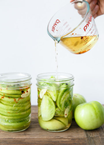 Cucamelon Pickles (Quick Refrigerator Version)