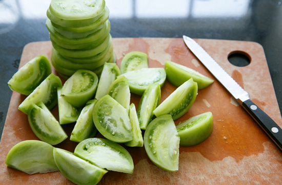 Pickled Green Tomatoes