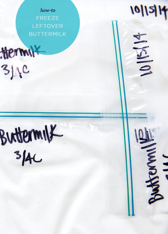 How to Freeze Leftover Buttermilk