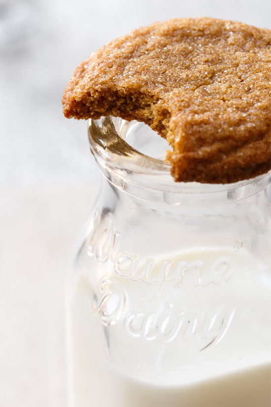 Molasses Snickerdoodles Cookies