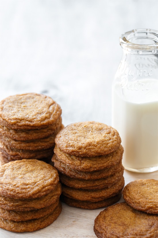 Molasses Snickerdoodles Cookies