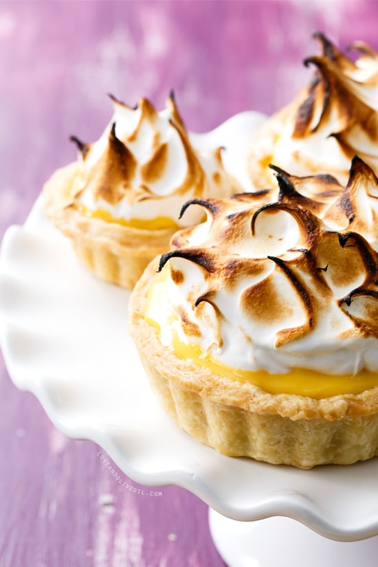 Passionfruit Meringue Tart