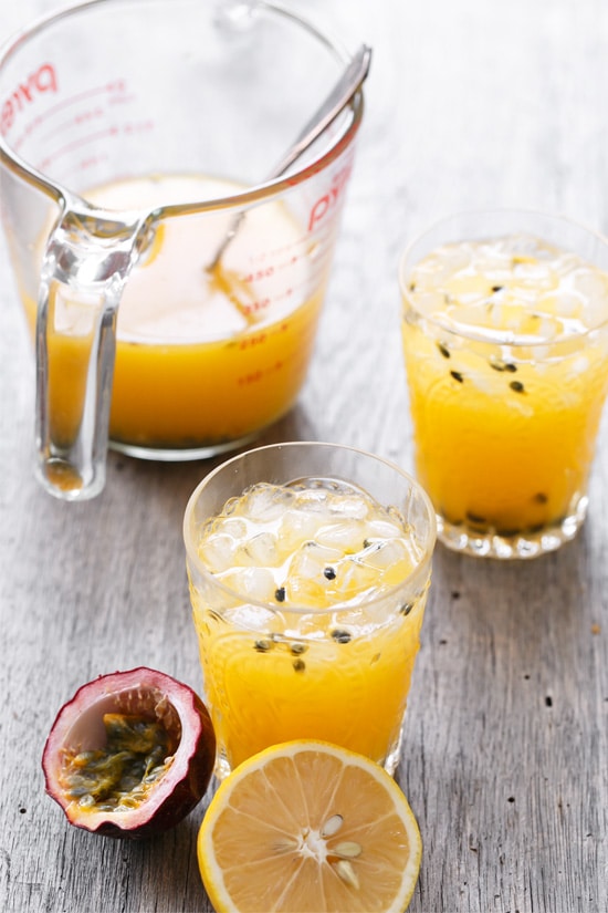 Passion Fruit Meyer Lemonade