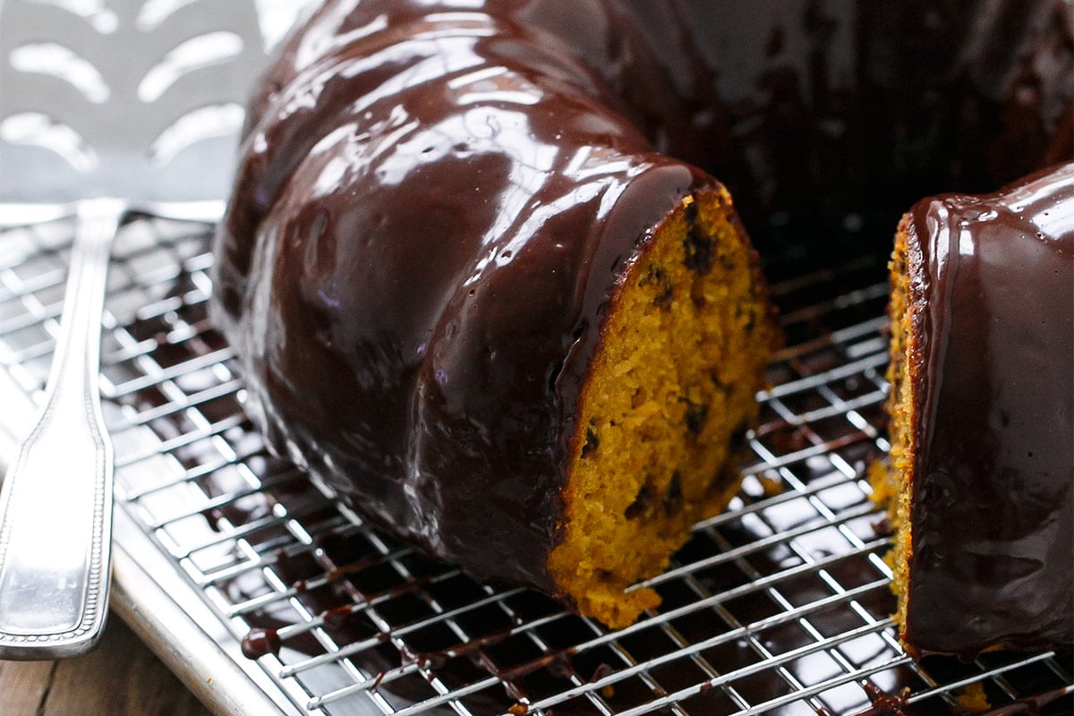 Pumpkin Chocolate Chip Bundt Cake