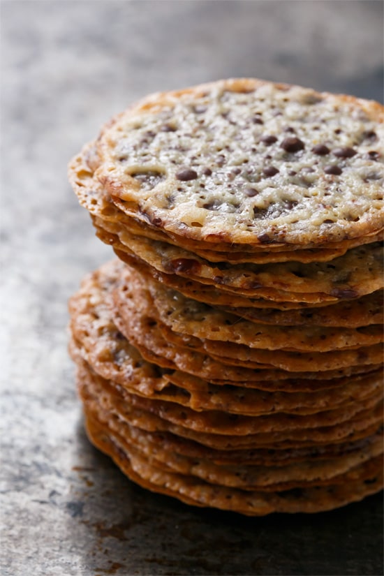Almond Lace (Florentine) Cookies