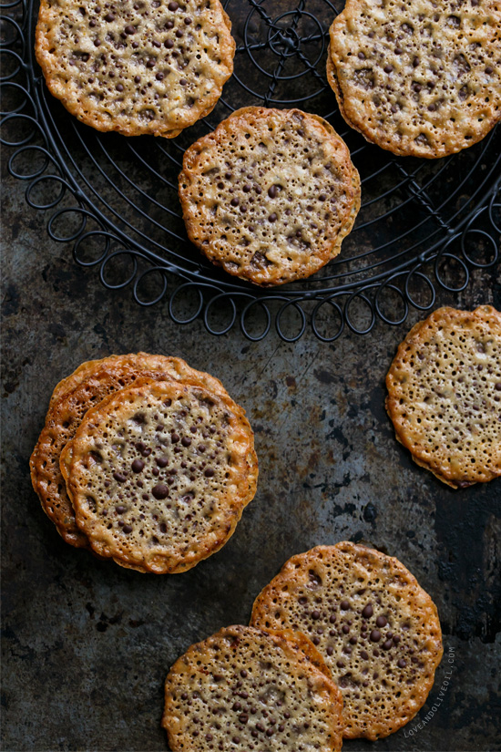 Almond Lace (Florentine) Cookies