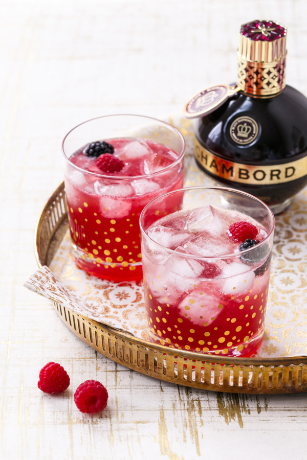 Chambord Black Raspberry Shrub Cocktail Recipe