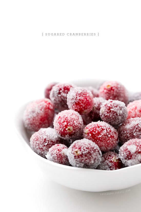 How to make Sugared Cranberries (Easy Garnish Idea!)