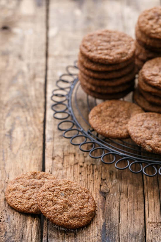 Triple Gingersnaps Cookie Recipe