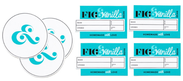 Free Printable Canning Labels: Fig & Vanilla Bean Jam