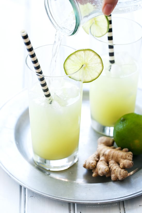 Fresh Ginger & Lime Tonic Soda