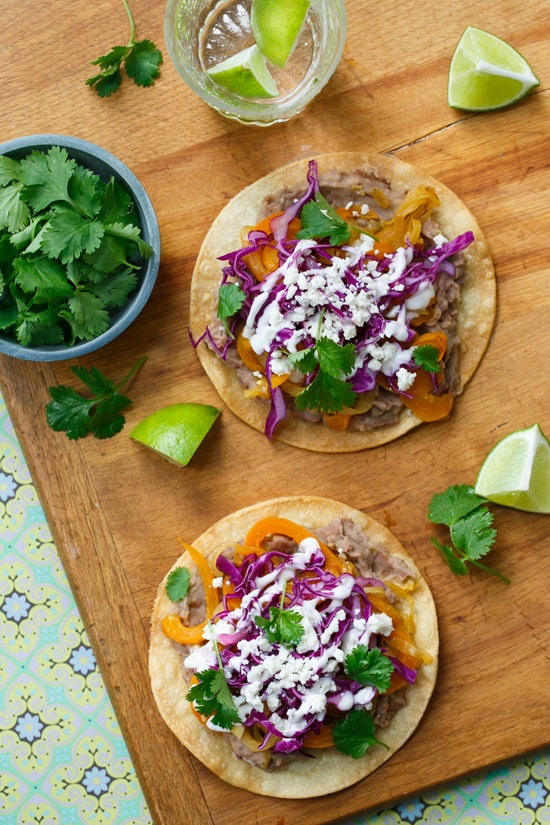 America's Test Kitchen Vegetarian Bean Tostadas