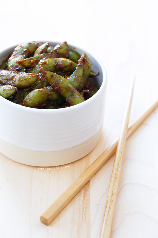 Spicy Miso Edamame Recipe