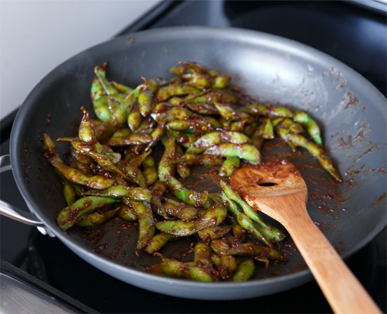 Spicy Miso Edamame Recipe