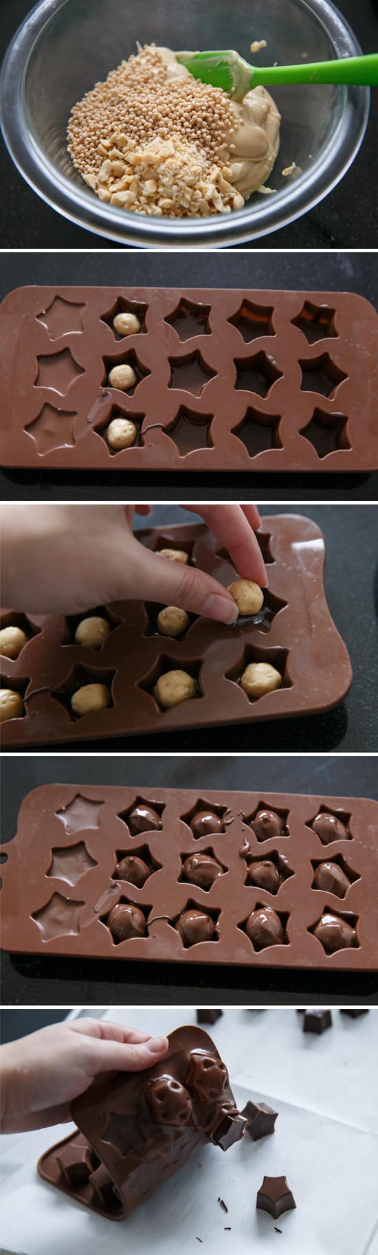 How to Make Molded Chocolate Truffles