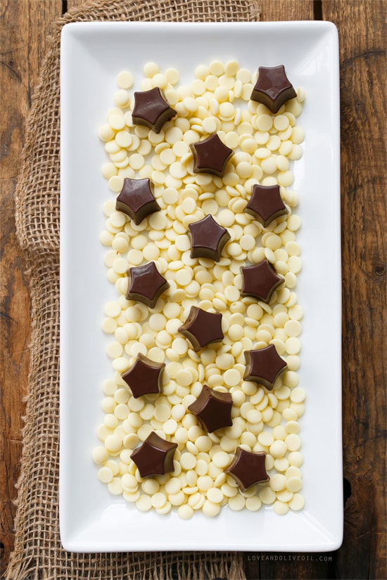 White Chocolate & Peanut Butter Avalanche Truffles