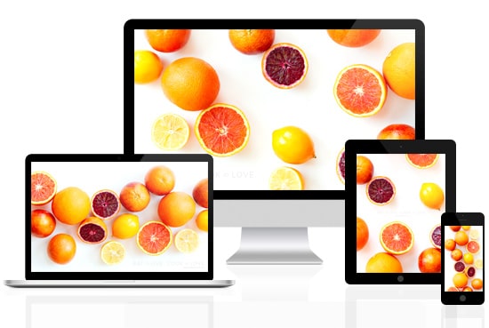 Free Download: Winter Citrus Wallpapers