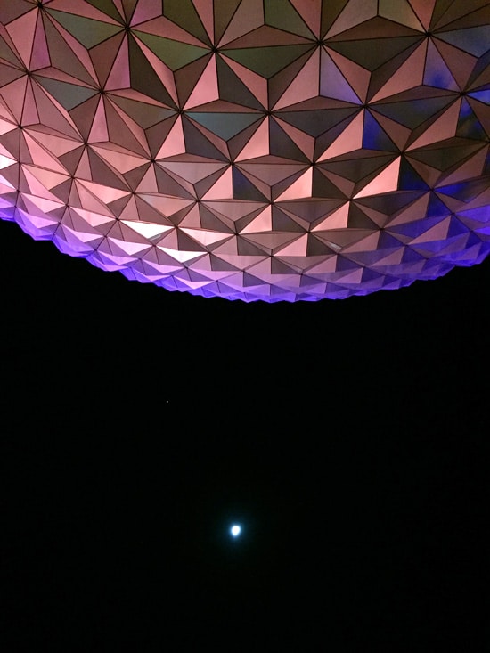 Epcot & Moon