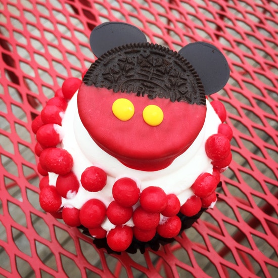 Chocolate Oreo Mickey Cupcake