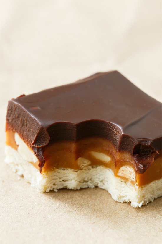 Peanut Butter Millionaire Shortbread Bars