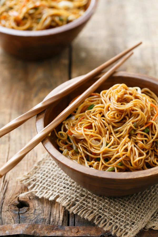 Stir Fried Soy Sauce Noodles Recipe