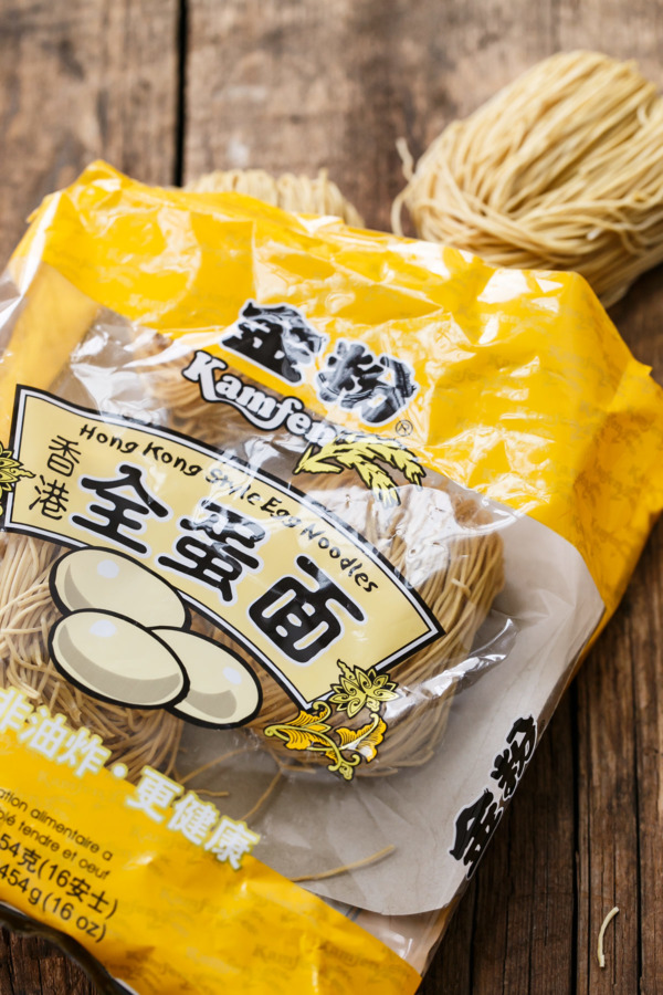 Hong Kong Style Egg Noodles for Stir-Fry Soy Sauce Noodles Recipe