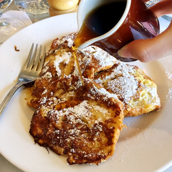 Croissant French Toast from Marché in Nashville, TN
