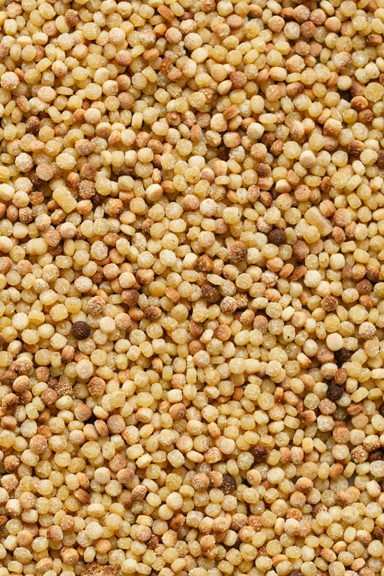 Fregula Sarda Pasta - A Sicilian couscous made from Semolina