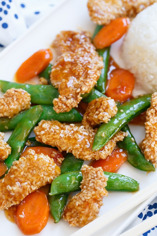 Sweet Chili Sesame Chicken