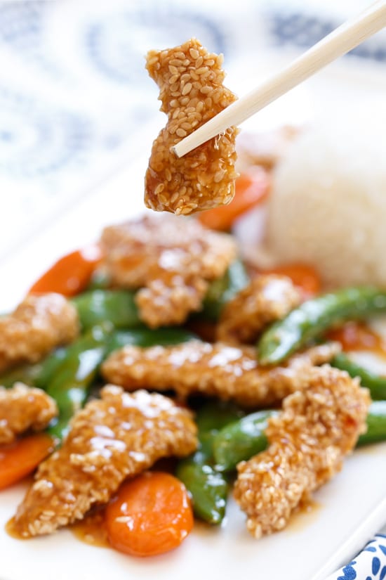 Sweet Chili Sesame Chicken