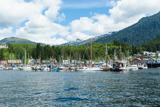 Boats in the Harbor, Ketchikan, Alaska