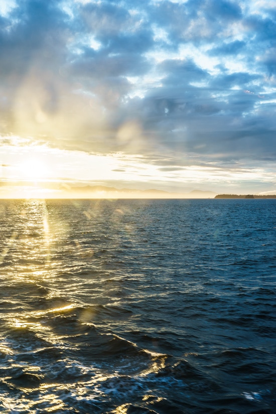 Sunset at Sea aboard the Ruby Princess