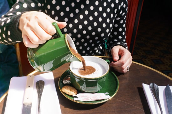 Hot Chocolate from Le Comptoir, Paris France