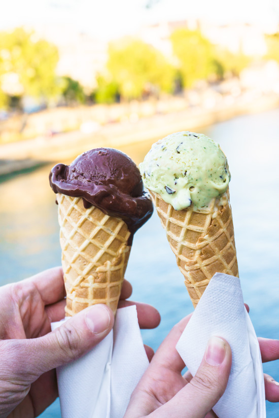 Berthillion Ice Cream, Paris France