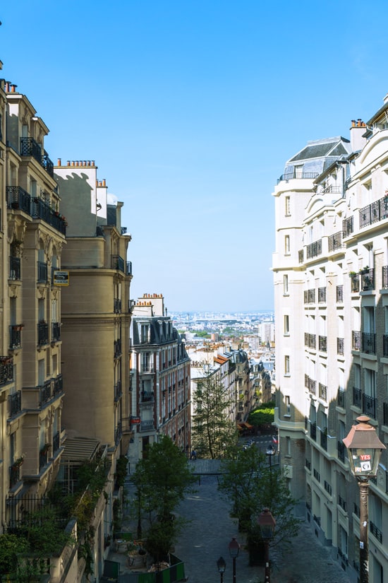 View from Montmarte Neighborhood, Paris