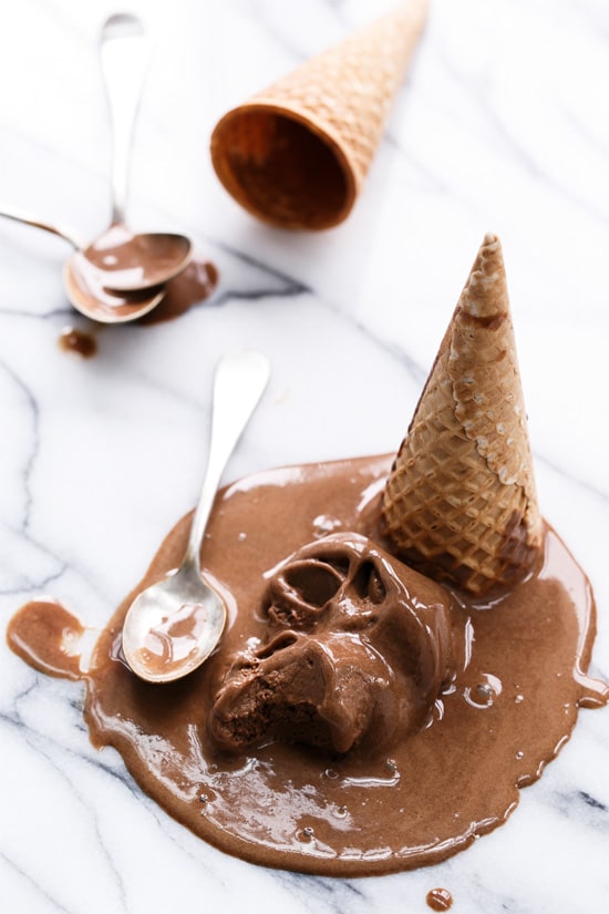 Aztec Chocolate Caramel Ice Cream with a hint of Cinnamon and Cayenne