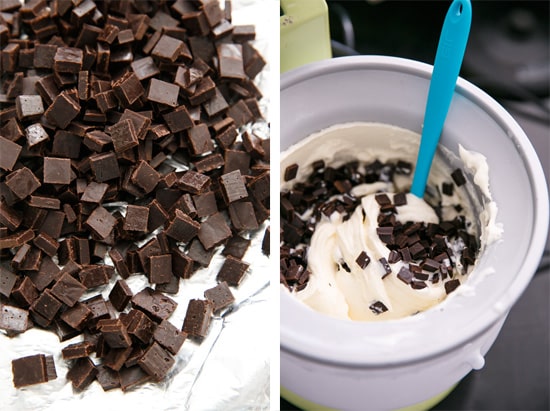How to make fudge chunk ice cream