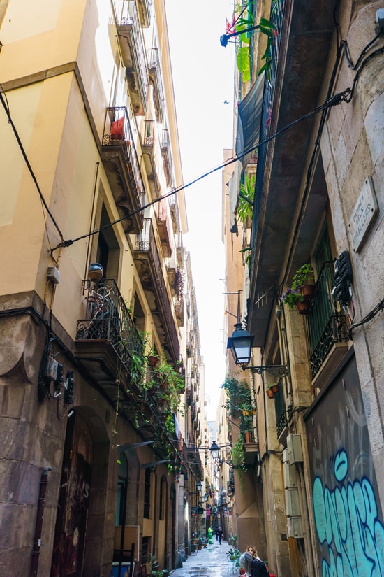 Exploring the city of Barcelona, Spain