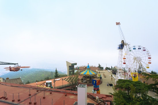 Tibidabo amusement park, Barcelona Spain