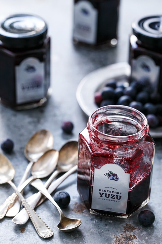 Blueberry Yuzu Citrus Preserves